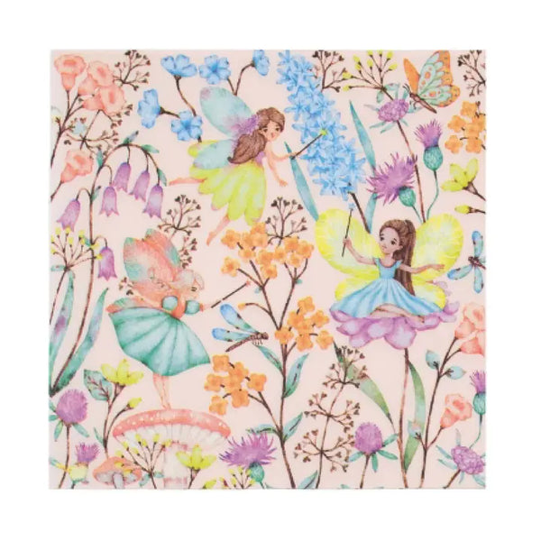 Fairy Garden Paper Party Napkins