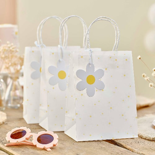 Ditsy Daisy Floral Vintage Party Bags