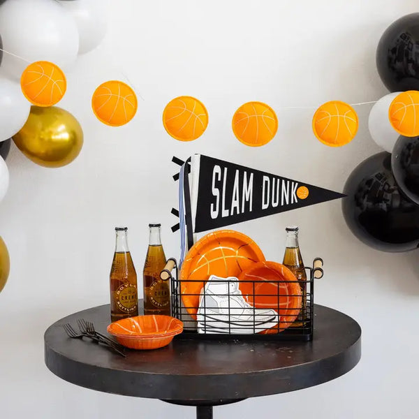 Basketball Puffy Felt Banner