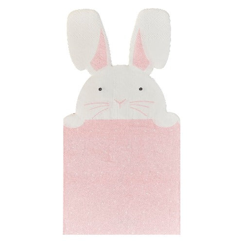 Peeking Bunny Paper Party Napkins - Easter