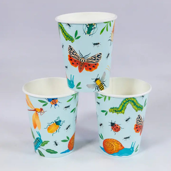 Bug Party Paper Cups