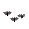 Hanging Bats Halloween Party Decoration - 3 Pack