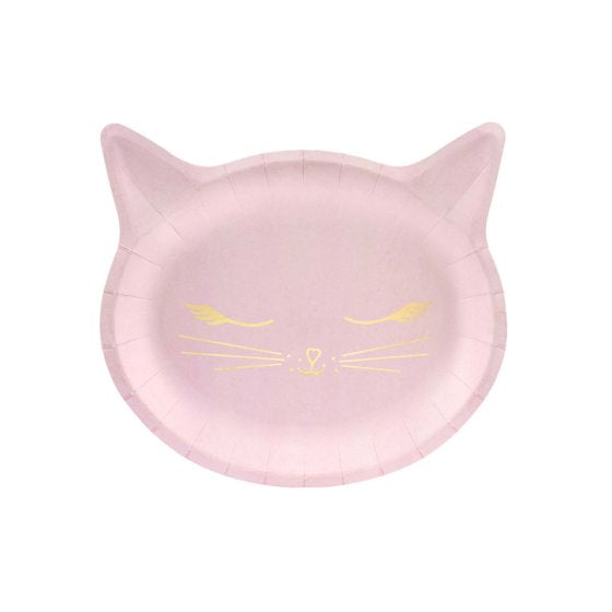 Kitty Cat Paper Party Plates