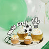 Kick Off Soccer Party Cupcake Toppers