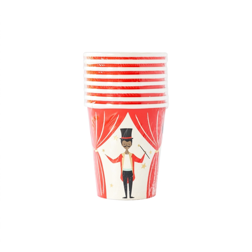 Carnival Circus Paper Party Cups