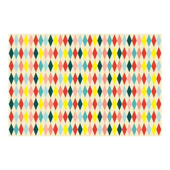 Circus Party Paper Table Cover