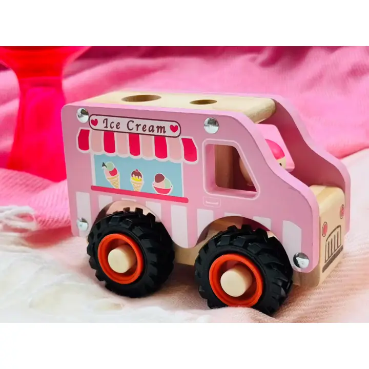 Wooden Ice Cream Van Vehicle – Timber Toy