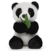 Sitting Panda with Leaf Teddy Bear Soft Toy