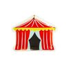 Circus Tent Paper Party Plates – Pack of 8