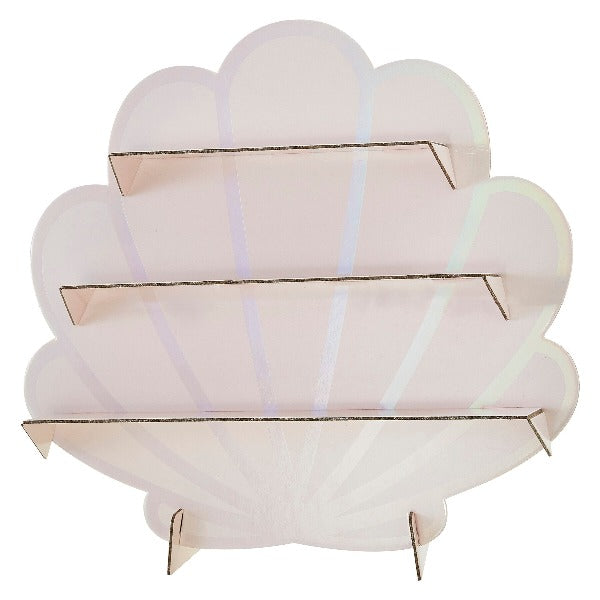 Mermaid Shell Shaped Treat Cupcake Stand