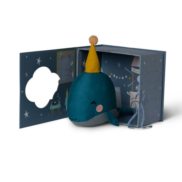 Wendy Whale In A Gift Box - Soft Toy