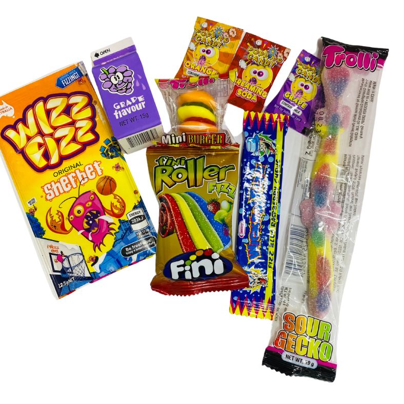 Boys Candy Party Lolly Packs