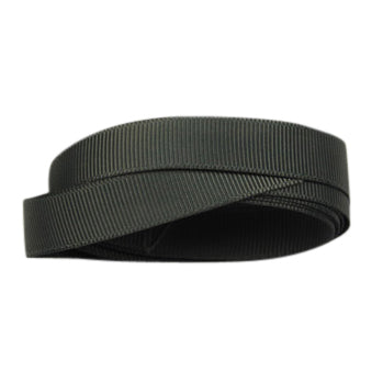 13mm Charcoal Grey Grosgrain Ribbon