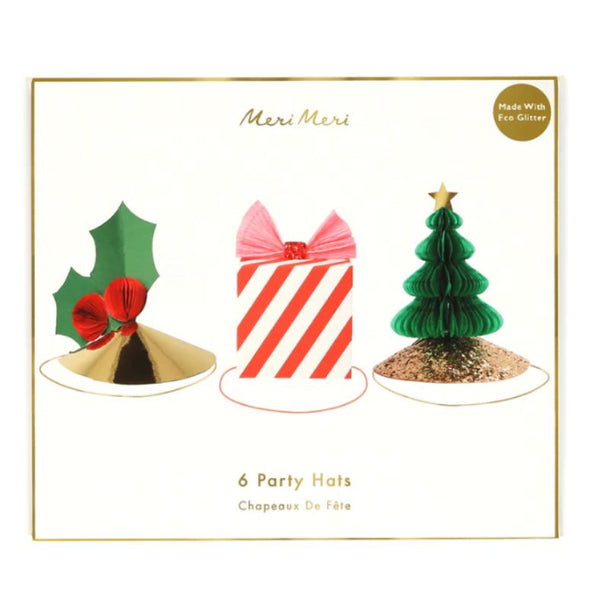 Meri Meri Mixed Christmas Party Hats