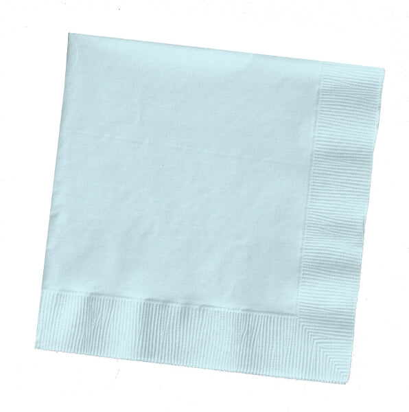 Baby Blue Plain Luncheon Napkins