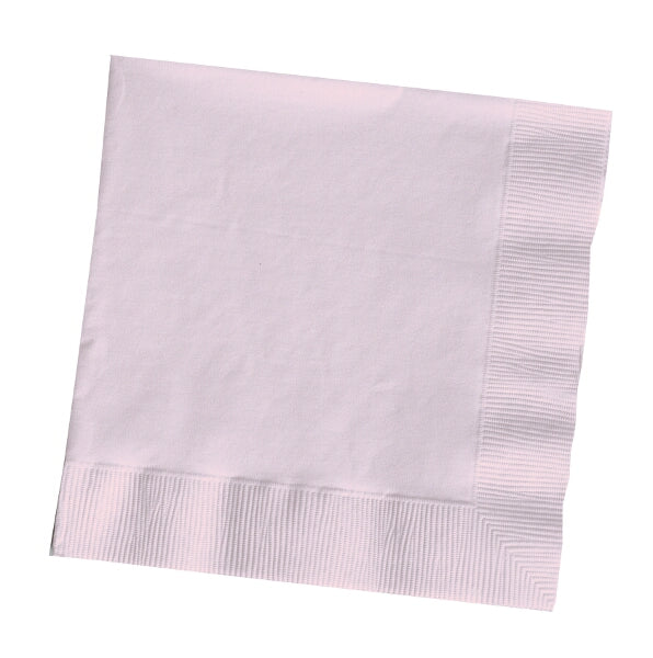 Baby Pink Plain Luncheon Napkins