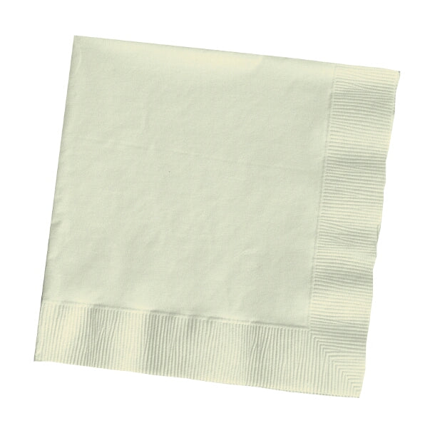 Ivory Plain Luncheon Napkins