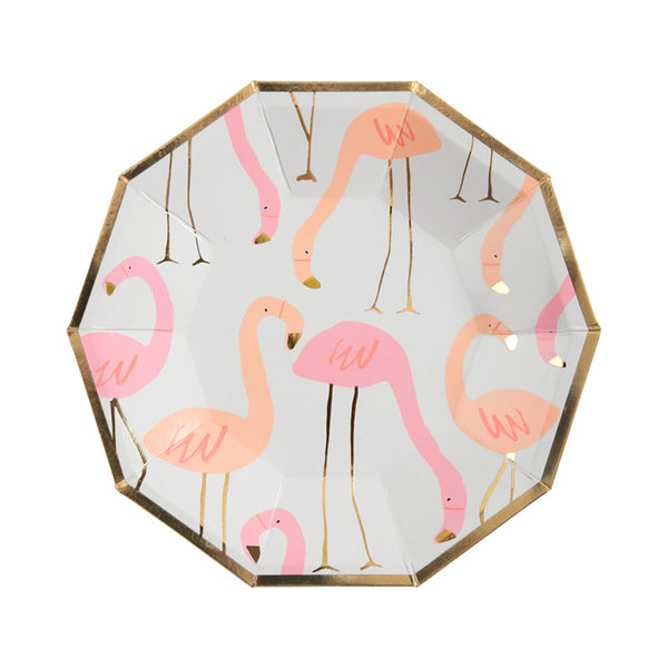 Flamingo Party Plates Small Meri Meri