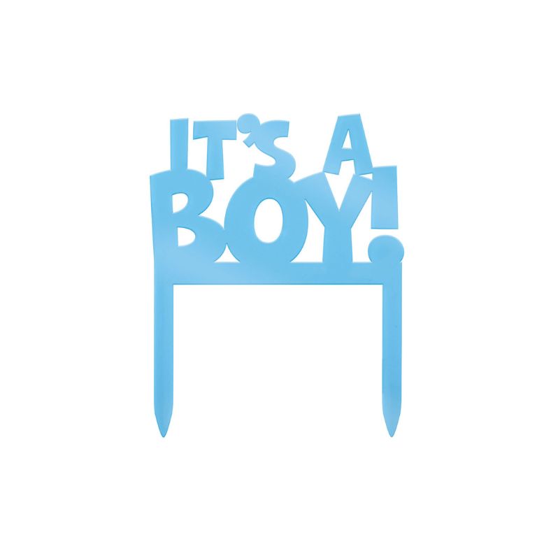 It's A Boy Cake Topper