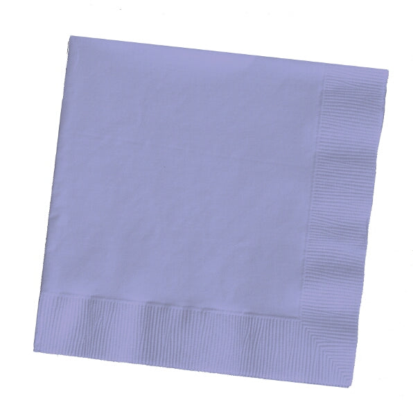 Lavender Plain Beverage Napkins