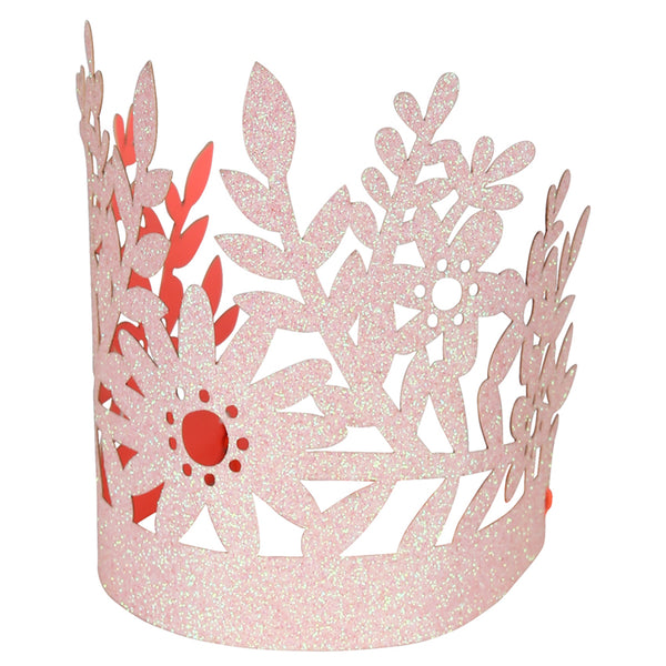 Glitter Crowns Pink Meri Meri