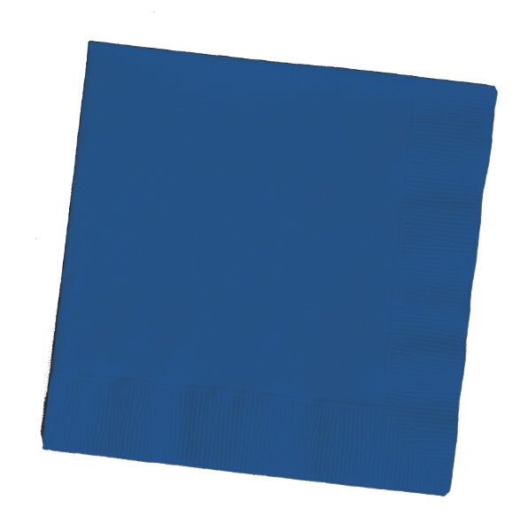 Navy Plain Luncheon Napkins