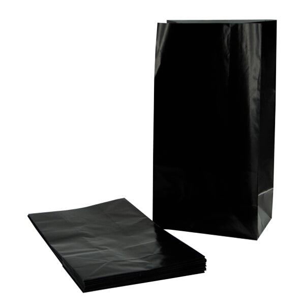 Black Plain Paper Party Gift Bags