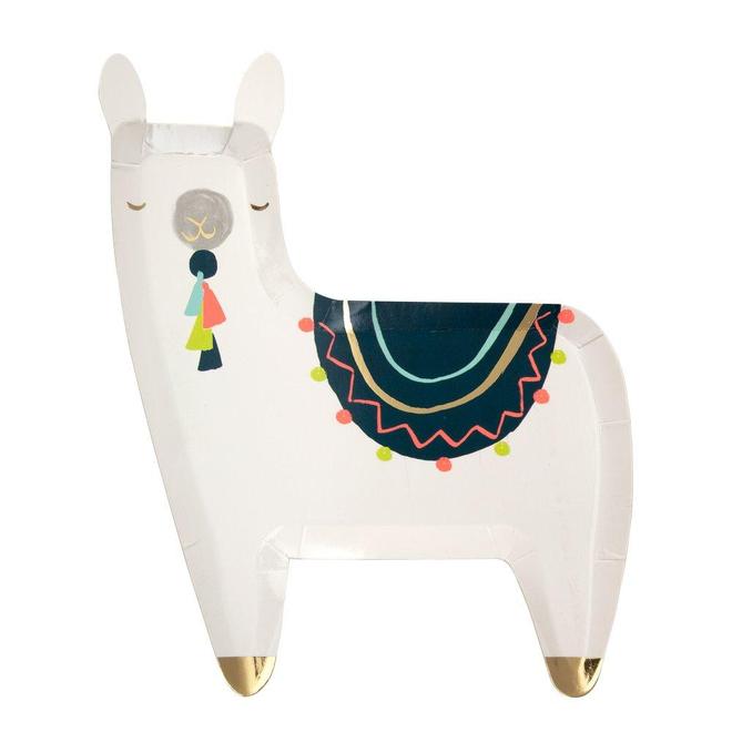 Boho Llama Plates Meri Meri