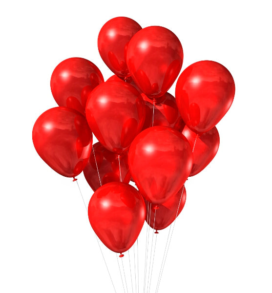 Red Latex Party Balloons