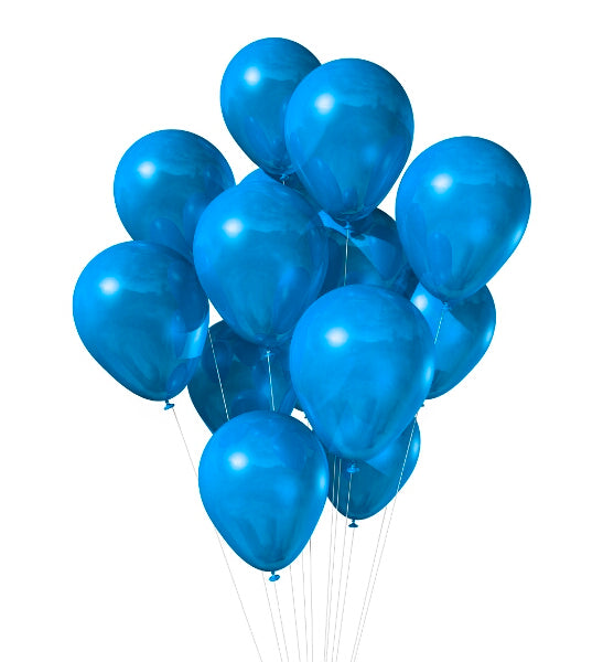 Royal Blue Latex Party Balloons