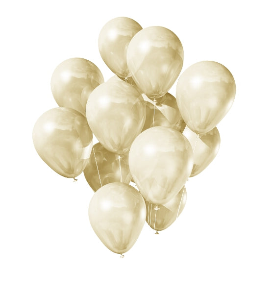 Ivory Latex Party Balloons