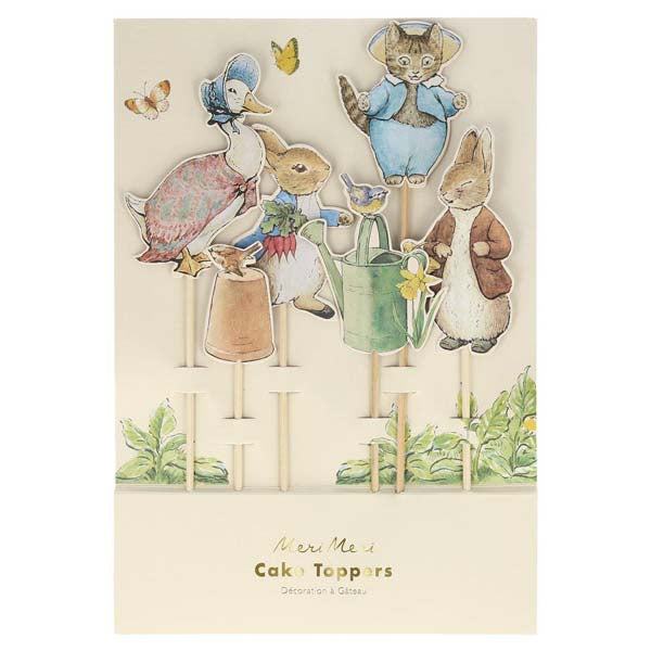 Peter Rabbit & Friends Cake Toppers Meri Meri