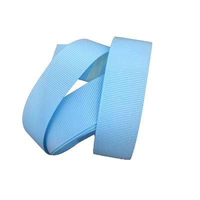 22mm Baby Blue Grosgrain Ribbon