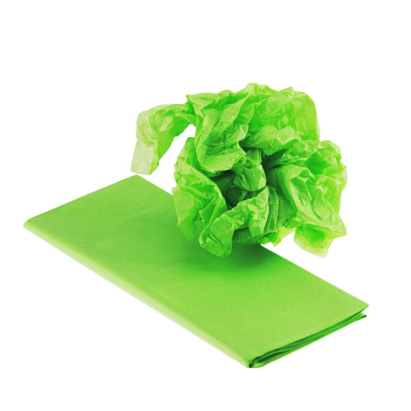 Lime Green Plain Tissue Paper