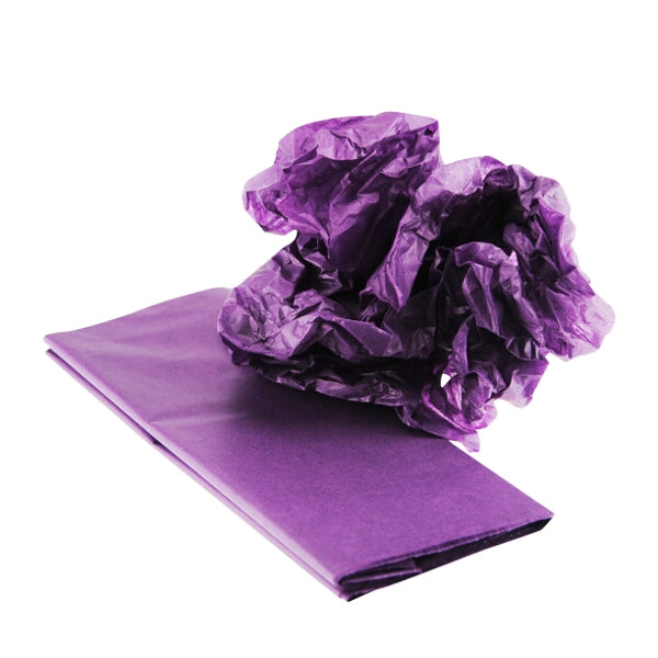 Purple Plain Tissue Paper