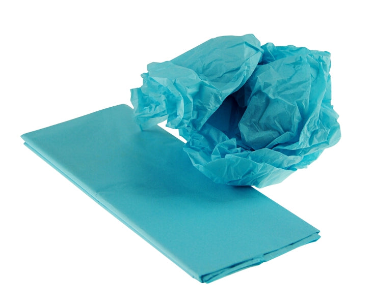 Baby Blue Plain Tissue Paper