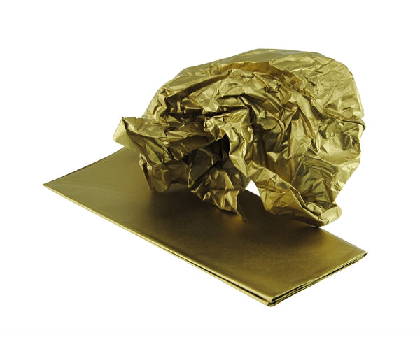 Gold Plain Tissue Paper