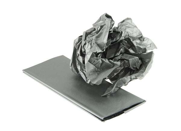 Silver Plain Tissue Paper