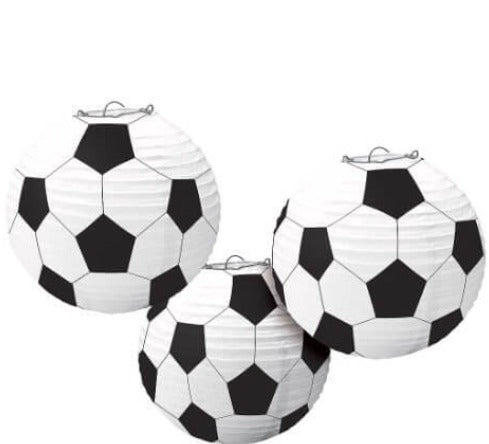 Soccer Fanatic Hanging Paper Lantern Decorations