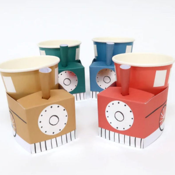 Train Shaped Paper Party Cup Mer Meri