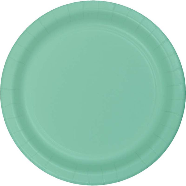 Mint Green Small Plain Paper Plate