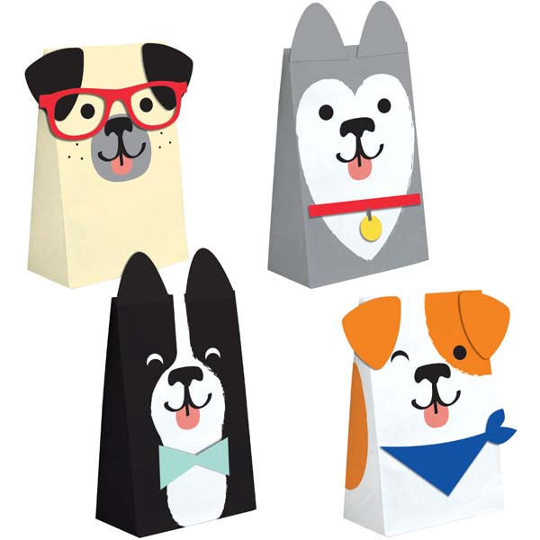 Puppy Dog Shaped Party Bags