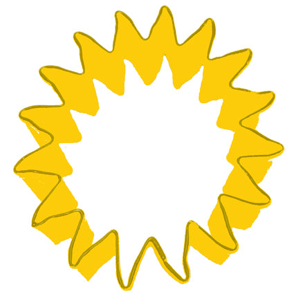 Sun Cookie Cutter