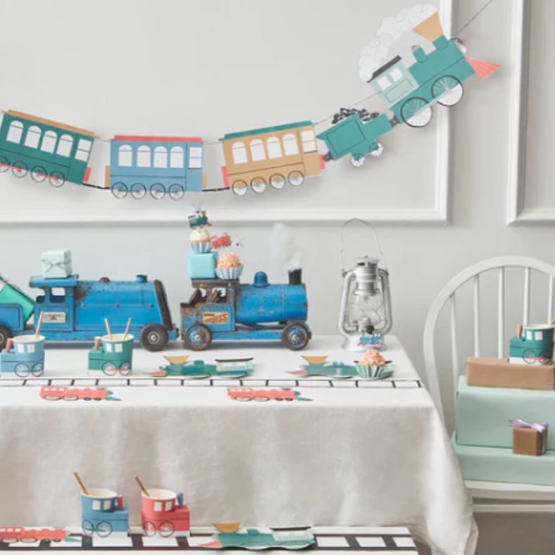 Train Shaped Paper Party Cup Mer Meri