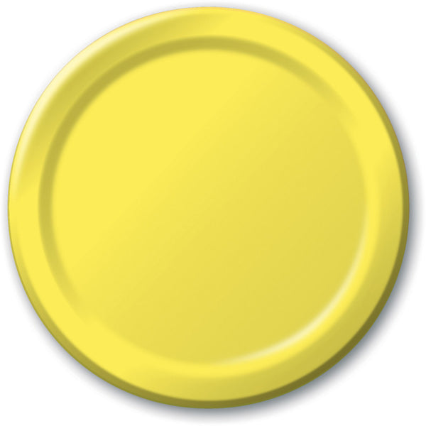 Lemon Large Plain Paper Plate