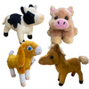 Farmyard Animals Soft Toy Set Teddy Bear