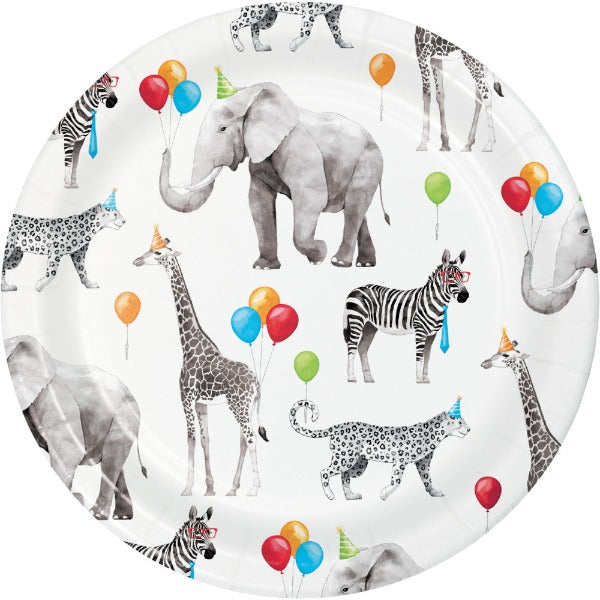 Party Animals Jungle Plates