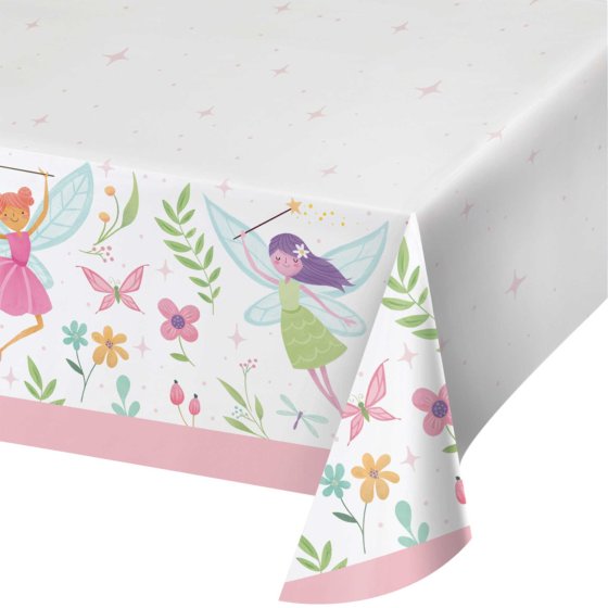 Fairy Garden Party Paper Tablecloth