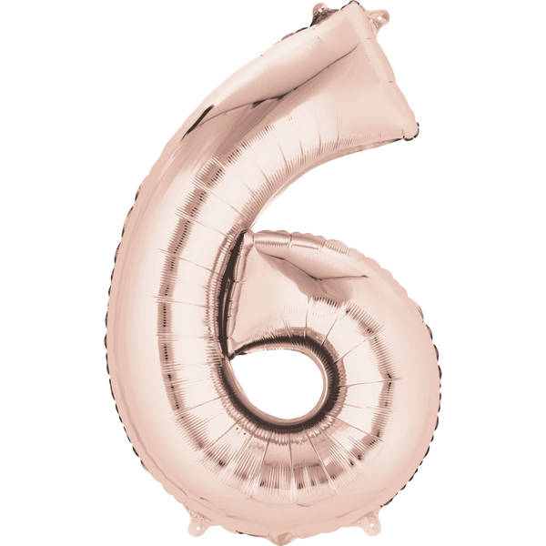 Rose Gold Jumbo Foil Balloon # 6