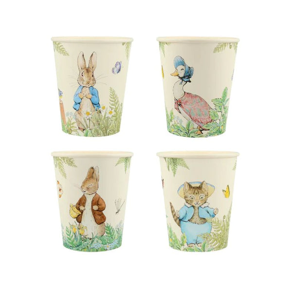 Peter Rabbit in the Garden Paper Party Cups